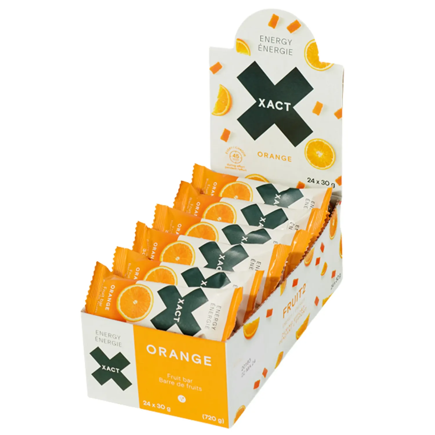XACT ENERGY fruit bars Box of 24