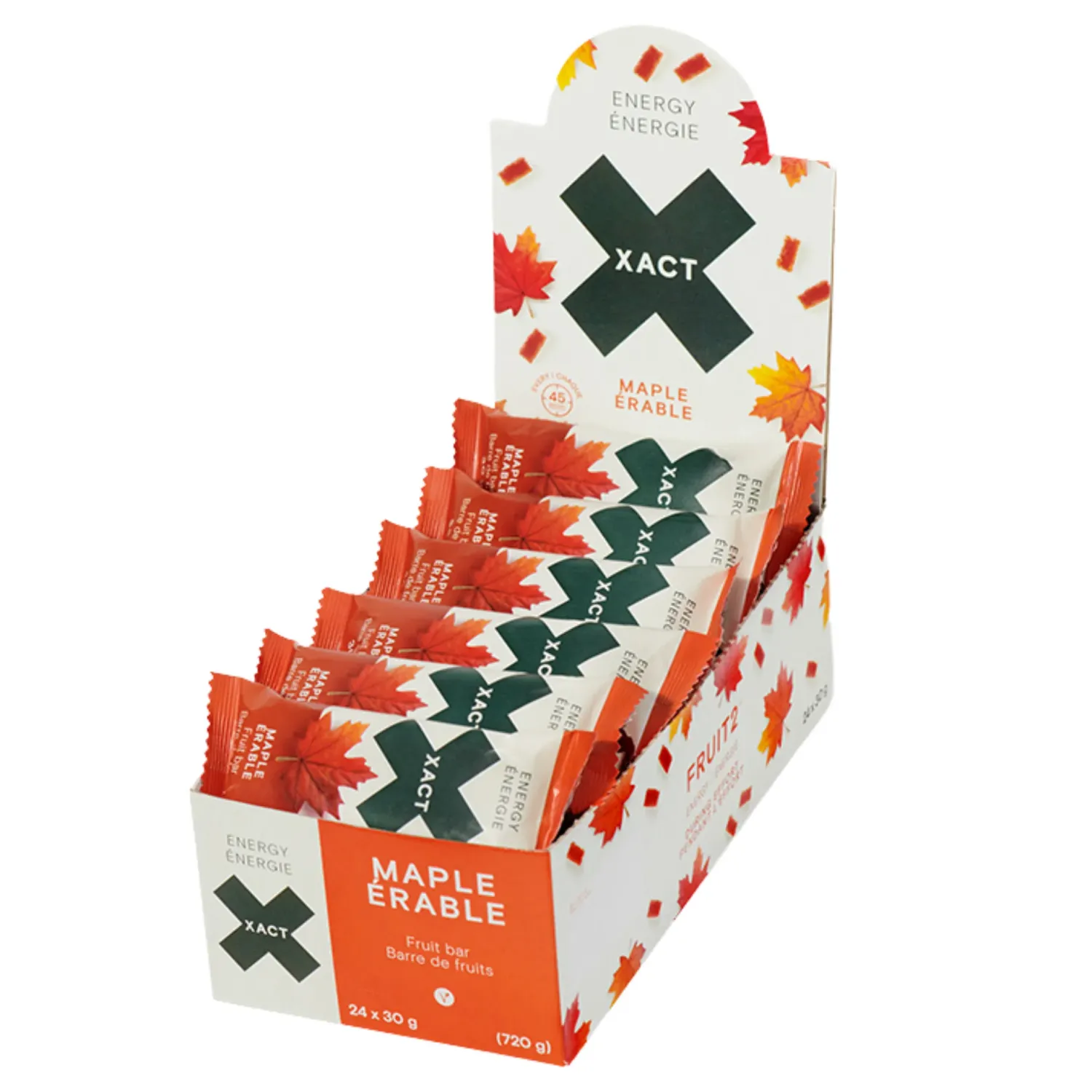XACT ENERGY fruit bars Box of 24