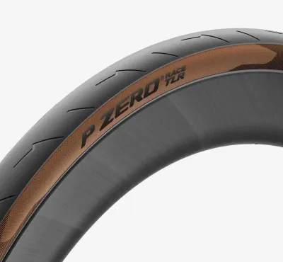 Pirelli, PZero Race TLR, 700x32c, Folding, Tubeless Ready, Classic Tanwall
