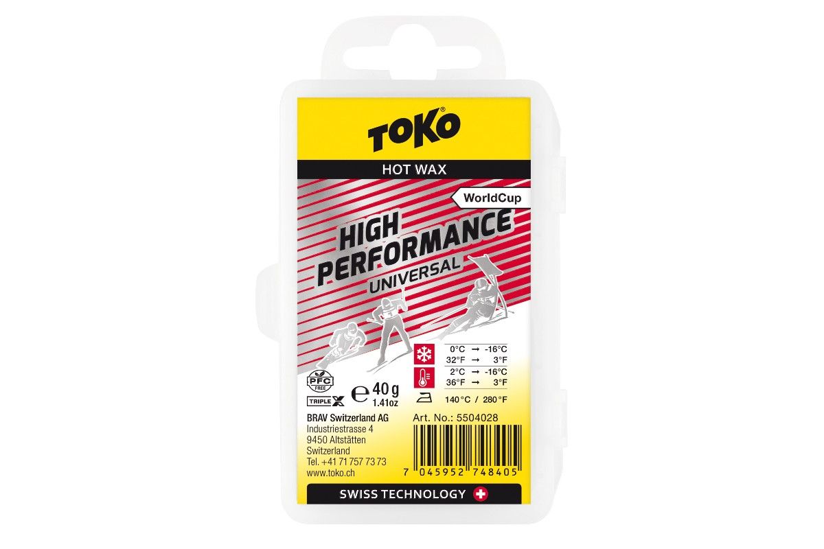 World Cup High Performance Hot Wax, Condition: Universal Red 0/-16