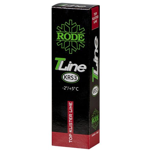 Rode Top Klister Line, Condition: -2/+5 KRS3 (Wet-transformed)