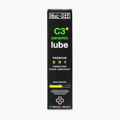 Muc-Off, Ceramic Dry Lubricant, 120ml with UV Torch