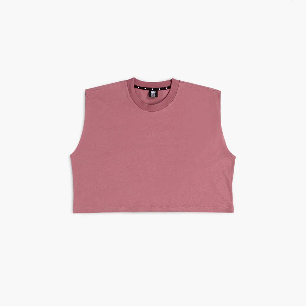 Ciele OR Tank Cropped W, Size: XS, Color: Deco Rose