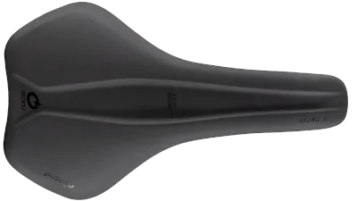 Akero R PAS saddle, recycled steel rails, 150mm, hard black