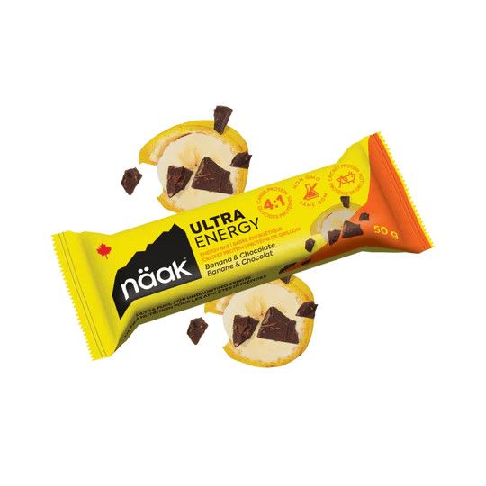 Single Naak  Energy Bar, Flavor: Banana and Chocolate