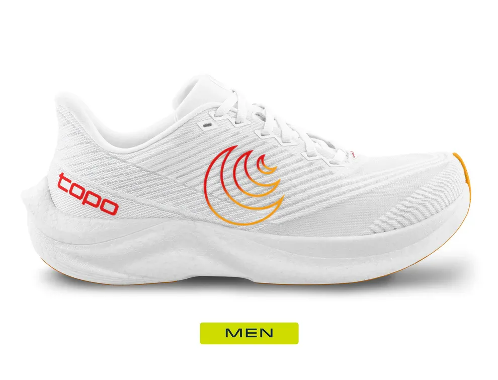 Topo Cyclone 3, Size: 10, Color: White/Sunset