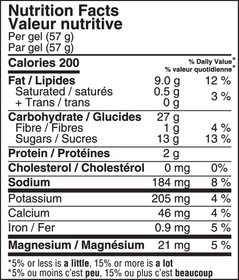 Naak Ultra Energy Gel Chocolate (Caffeine)