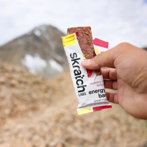 Skratch Labs Energy Bar Sport Fuel, Raspberry + Lemon