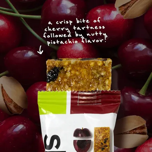Skratch Labs Energy Bar Sport Fuel, Cherry + Pistachio