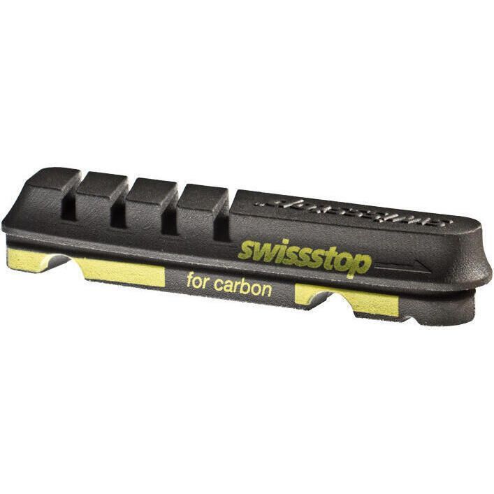 SwissStop, Flash Evo, Replacement pads for carbon rims, Shimano, Black Prince, Pack of 4