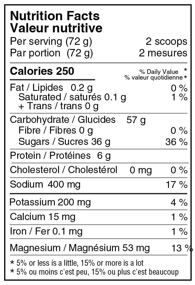 Naak Ultra Energy Drink Mix 720g (10 serving) Pineapple - Ginseng
