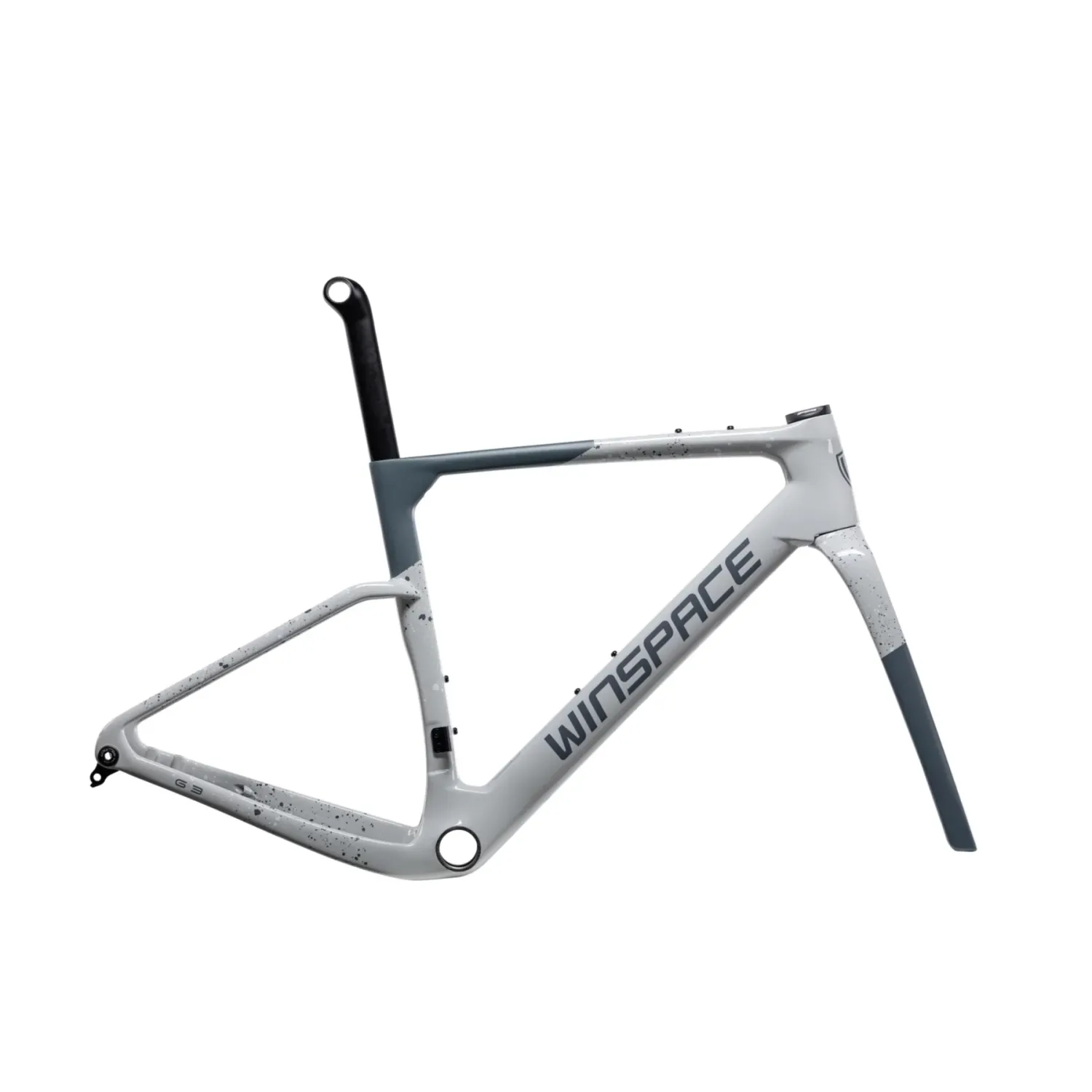 Winspace Gravel G3 Frameset, Color: Lunar Grey, Size: 44 (XS)