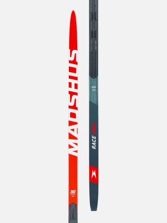 Madshus Race Pro Classic Skin Skis + Move Switch Binding – 202 cm (80–90 kg)