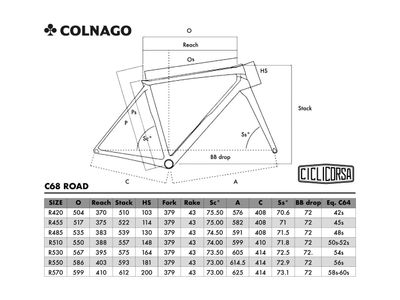 Colnago C68 Dura Ace Di2 12 C50