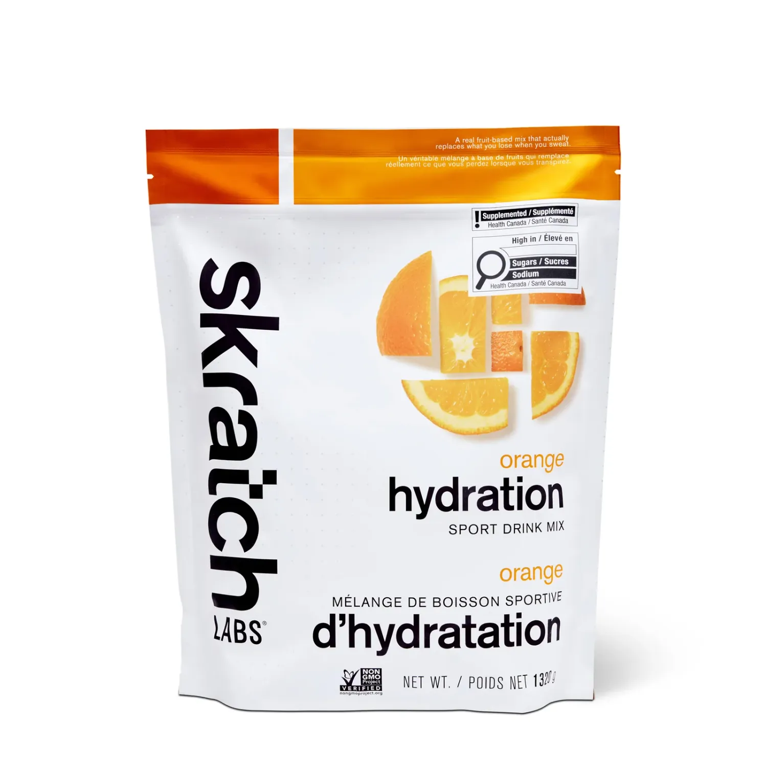 Skratch Labs Hydration Mix (60 serving Resealable Bag) 1320g