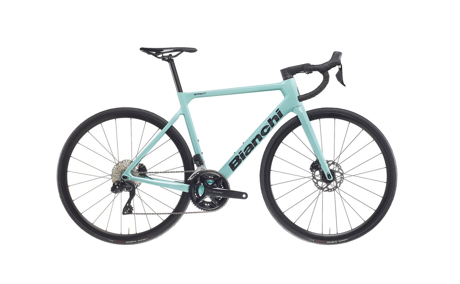2026 Bianchi Sprint 105 Di2, Color: SK - White / Blue Purple, Size: 50