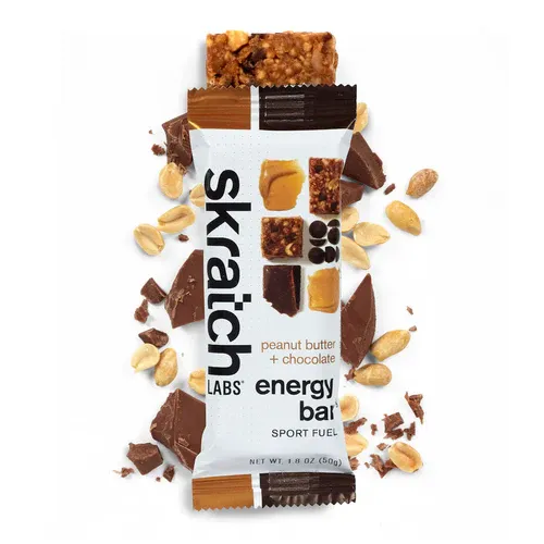 Barre Énergétique Skratch Labs Sport Fuel, Beurre de Cacahuète + Chocolat