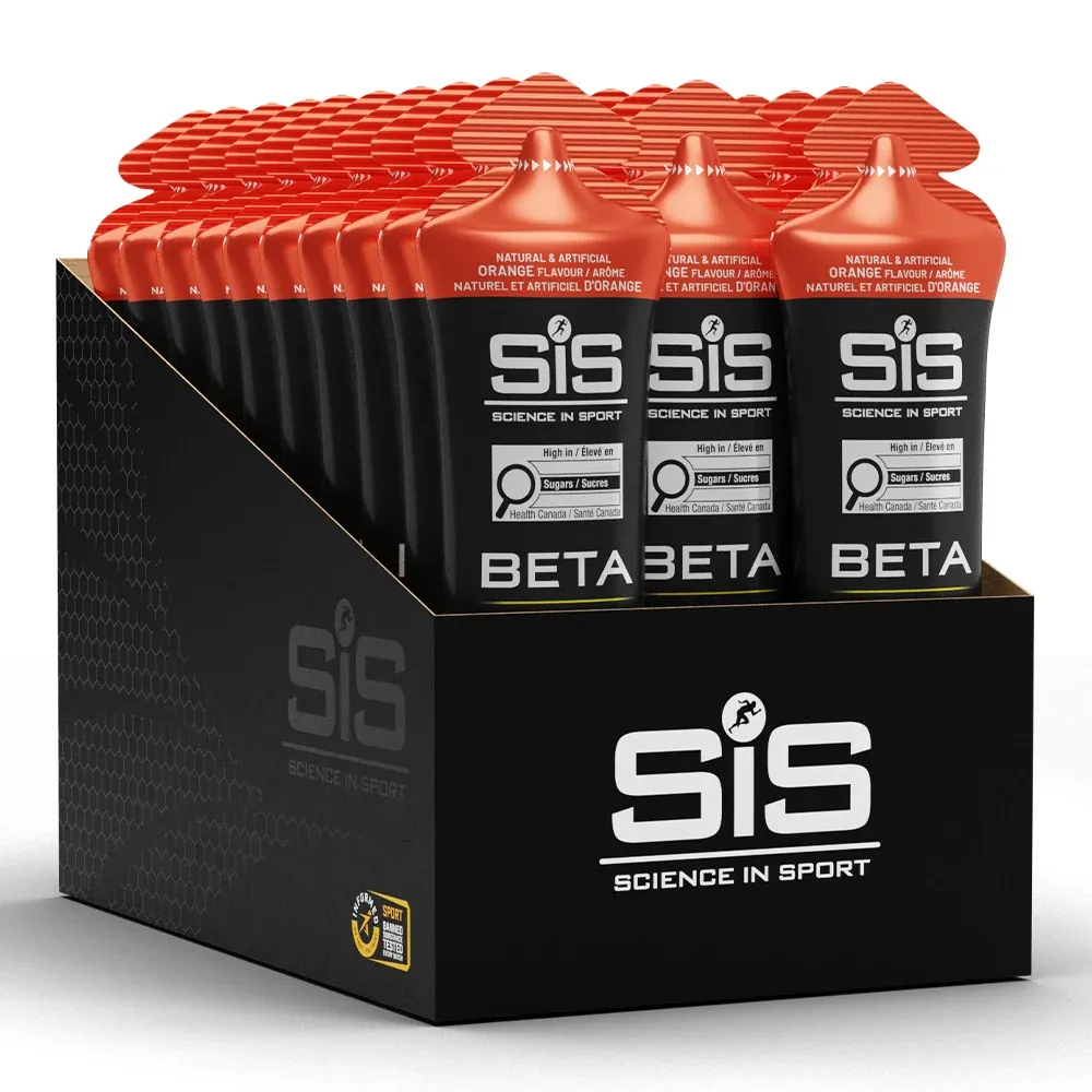 SIS Beta Fuel Gel Box 30 x 60ml, Flavor: Orange