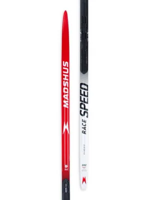 Madshus Race Speed Classic Skin Skis + Move Switch Binding – 202 cm (70-85 kg)