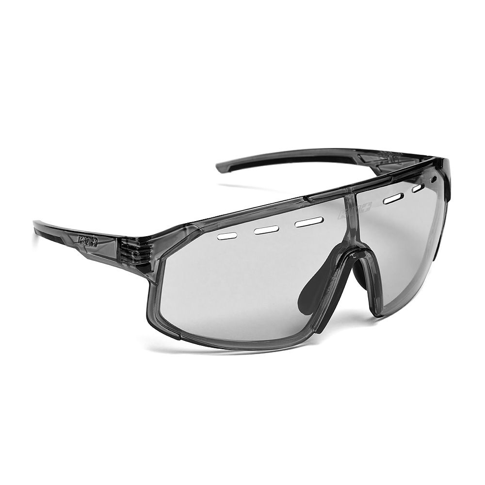 Lunettes KV+ Alpha Grey Crystal – Photochromiques + 2 Verres Lunettes de Sport