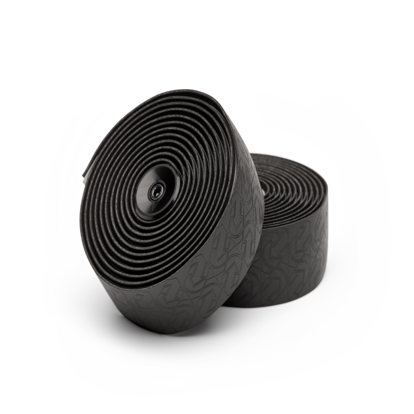 PRO Peaked Team Handlebar Tape, Thickness: 2.5mm, Colour: Black/Black PU
