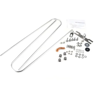 26" Smooth Fenders, 60mm - Silver