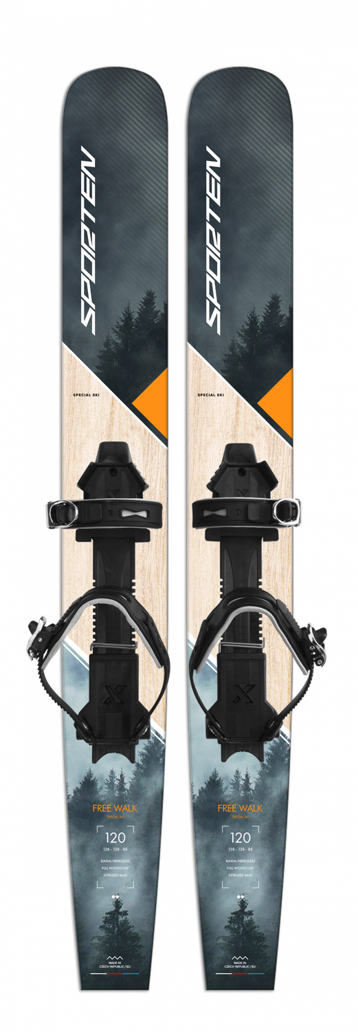 Sporten Free Walk Nordic Backcountry Ski with Bindings