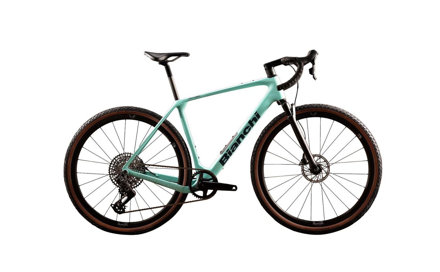 2027 Bianchi Arcadex PRO Rival GX AXS E1 1x12sp, Color: CK16 - Green water [Full Matt], Size: XS