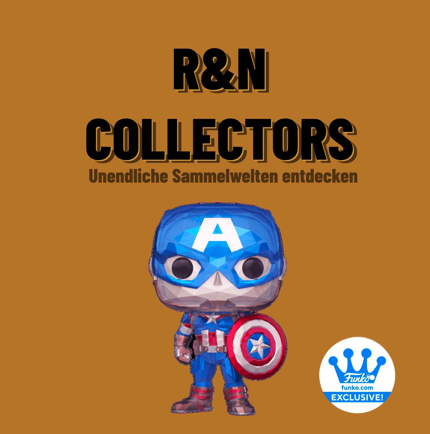 Pop! Disney 100th - Marvel: Captain America (Facet) (Funko.com Exclusive) 1268