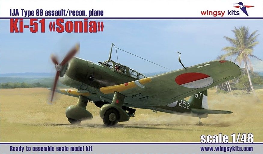 D5-06 - IJA Type 99 assault/recon. plane Ki-51 “Sonia” at other services - 1:48