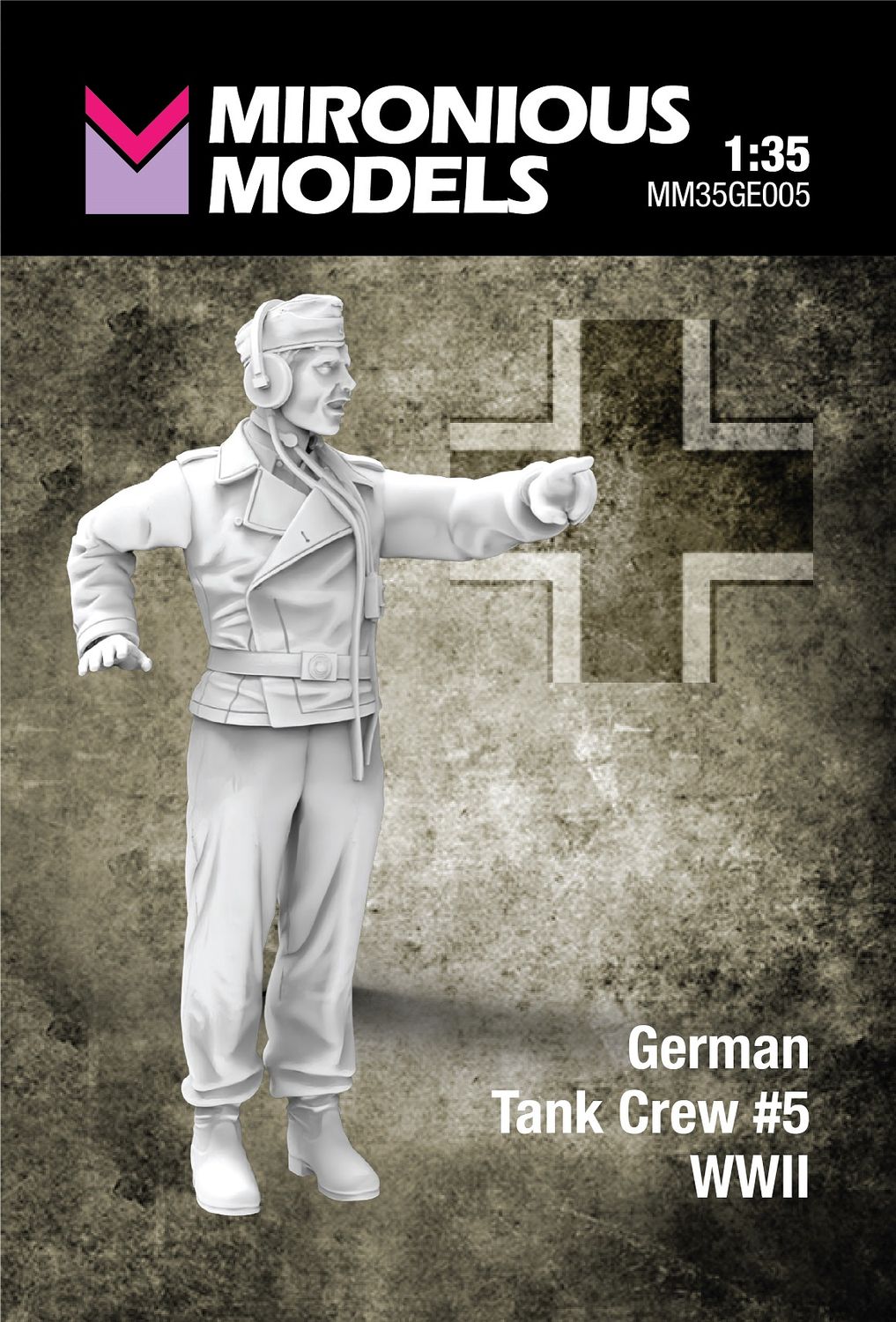 MM35GE005 - WWII German Tank Crew #5 - 1:35