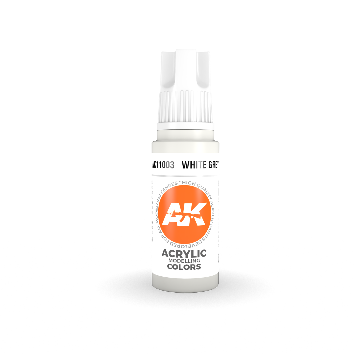 AK11003 - White Grey  - Acrylic - 17 ml