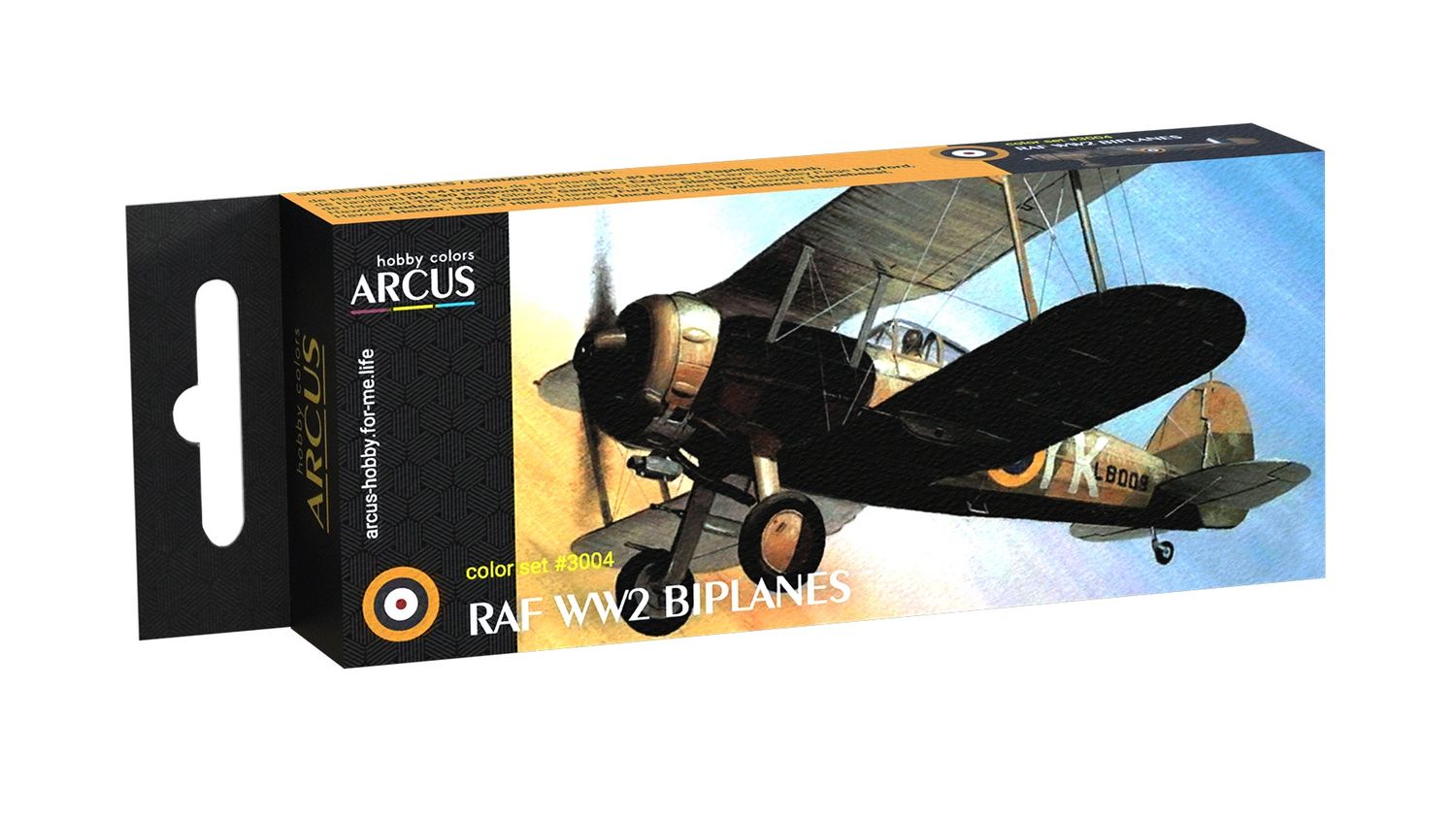 3004 - RAF WW2 Biplanes - Paint Set