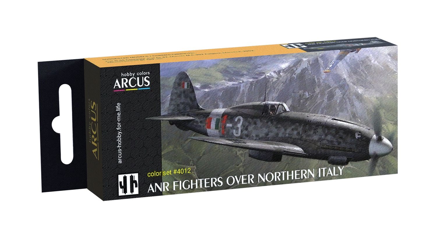 4012 - ANR Fighters Over Northern Italy - Paint Set