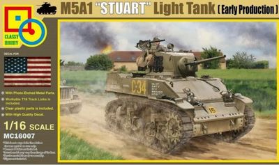 MC16007 - M5A1 &quot;Stuart&quot; [Early Production] - 1:16