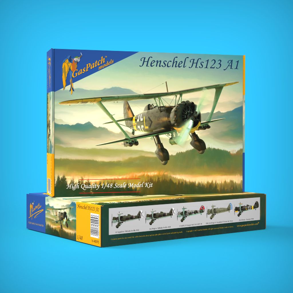 16-48095 - Henschel Hs123 A1 - 1:48
