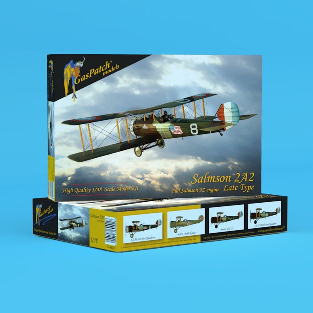 12-48001 - Salmson 2A2 Late Type - 1:48