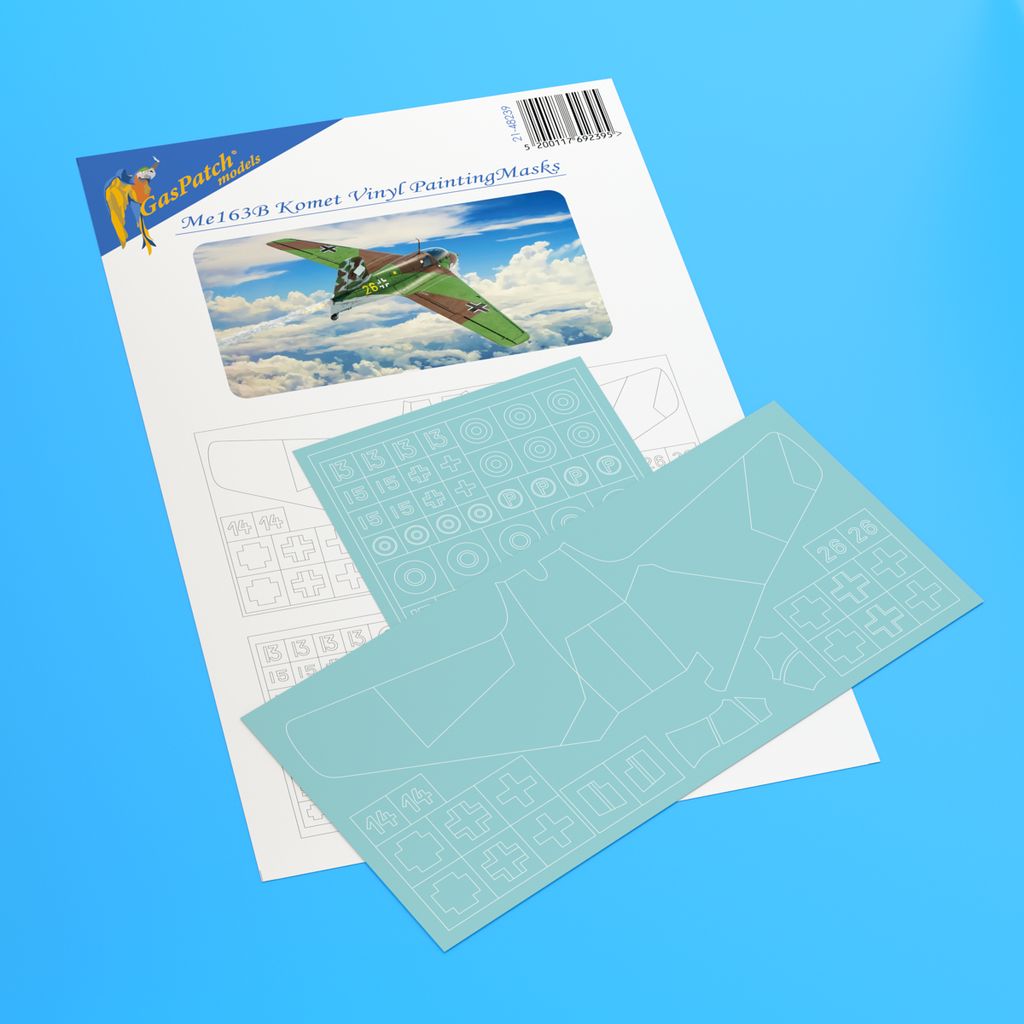 21-48239 - Me163B Komet Vinyl Painting Masks - 1:48