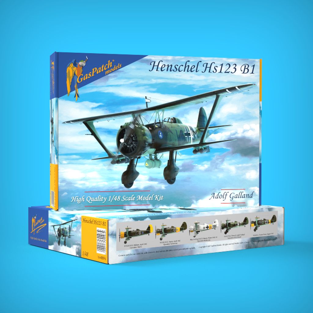 16-48096 - Henschel Hs123 B1 - 1:48