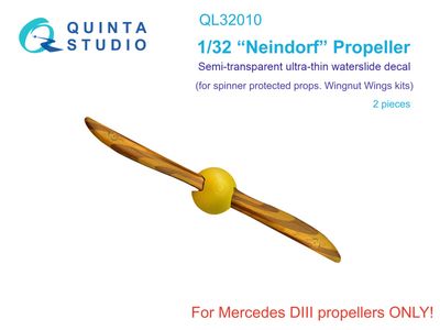 QL32010 - Wooden Propellers Neindorf (Wingnut Wings) - 1:32