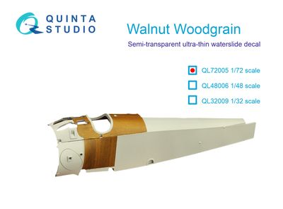 QL72005 - Walnut Woodgrain (all kits) - 1:72