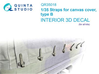 QR35018 - Straps for cancas cover, type B (all kits) - 1:35