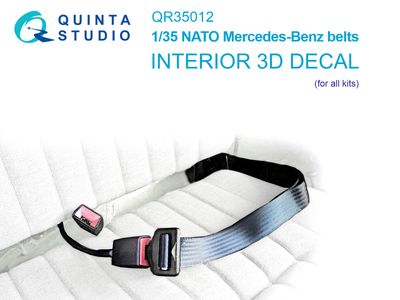 QR35012 - NATO Mercedes-Benz belts (All kits), 2 pcs - 1:35