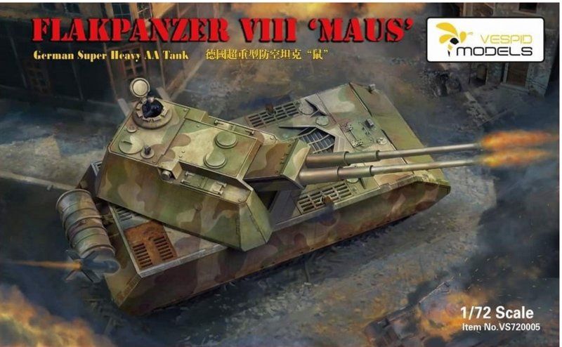 VS720005 - Flakpanzer VIII &quot;Maus&quot; - 1:72&quot;