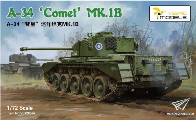 VS720004 - A-34 &quot;Comet&quot; Mk.IB - 1:72