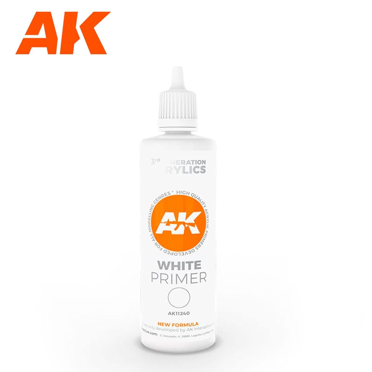 AK11240 - White Primer  - 100 ml