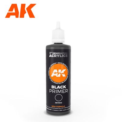 AK11242 - Black Primer  - 100 ml