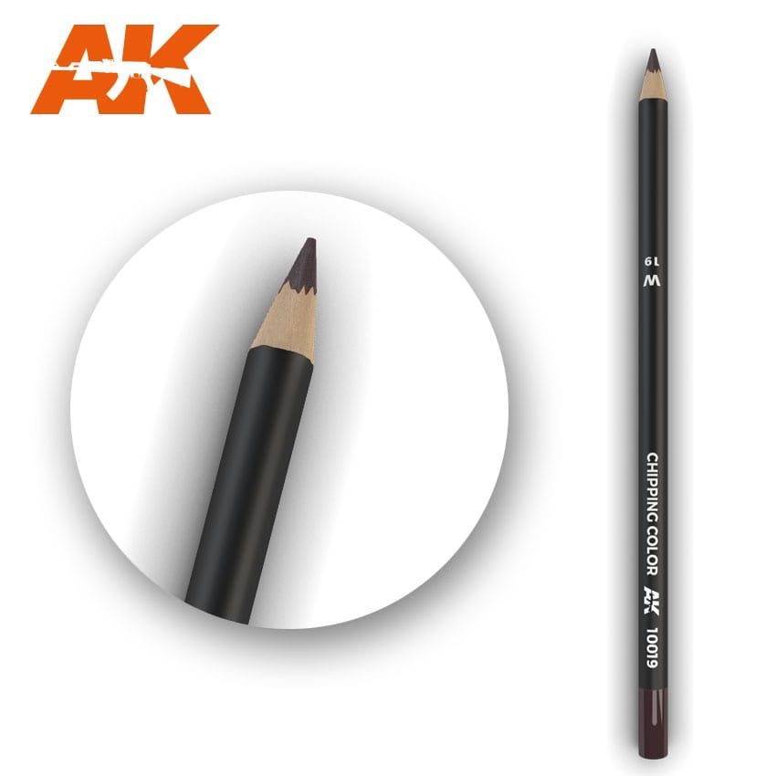 AK10019 - Watercolor Pencil Chipping Color