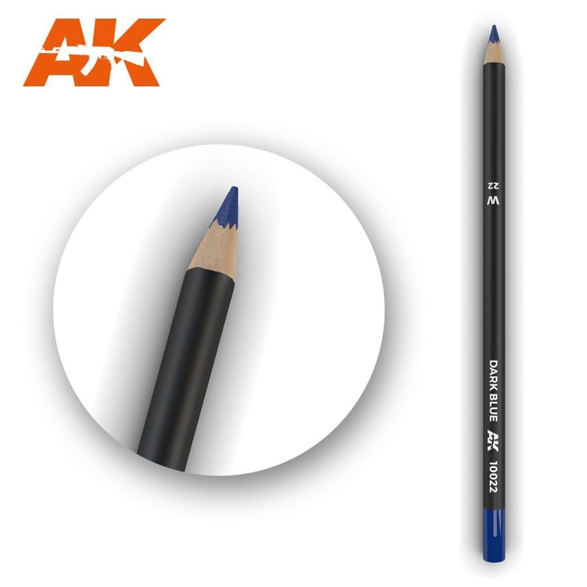 AK10022 - Watercolor Pencil Dark Blue