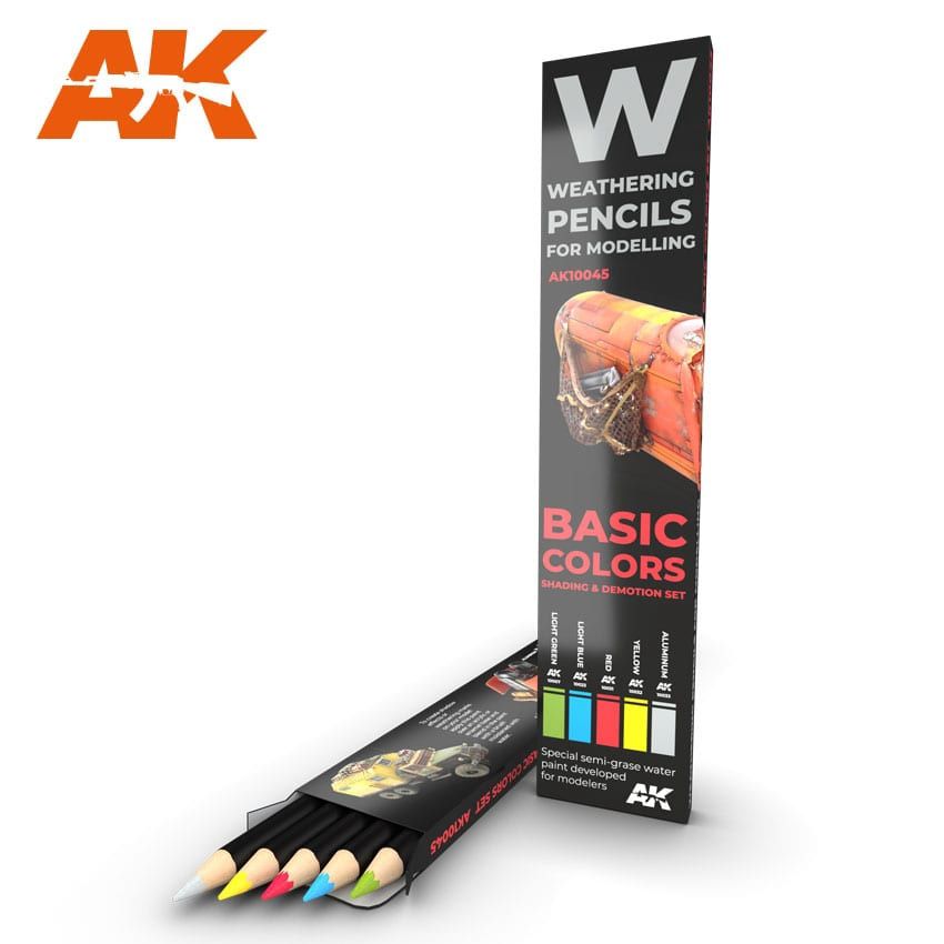 AK10045 - Watercolor Pencil Set - Basics Shading &amp; demotion